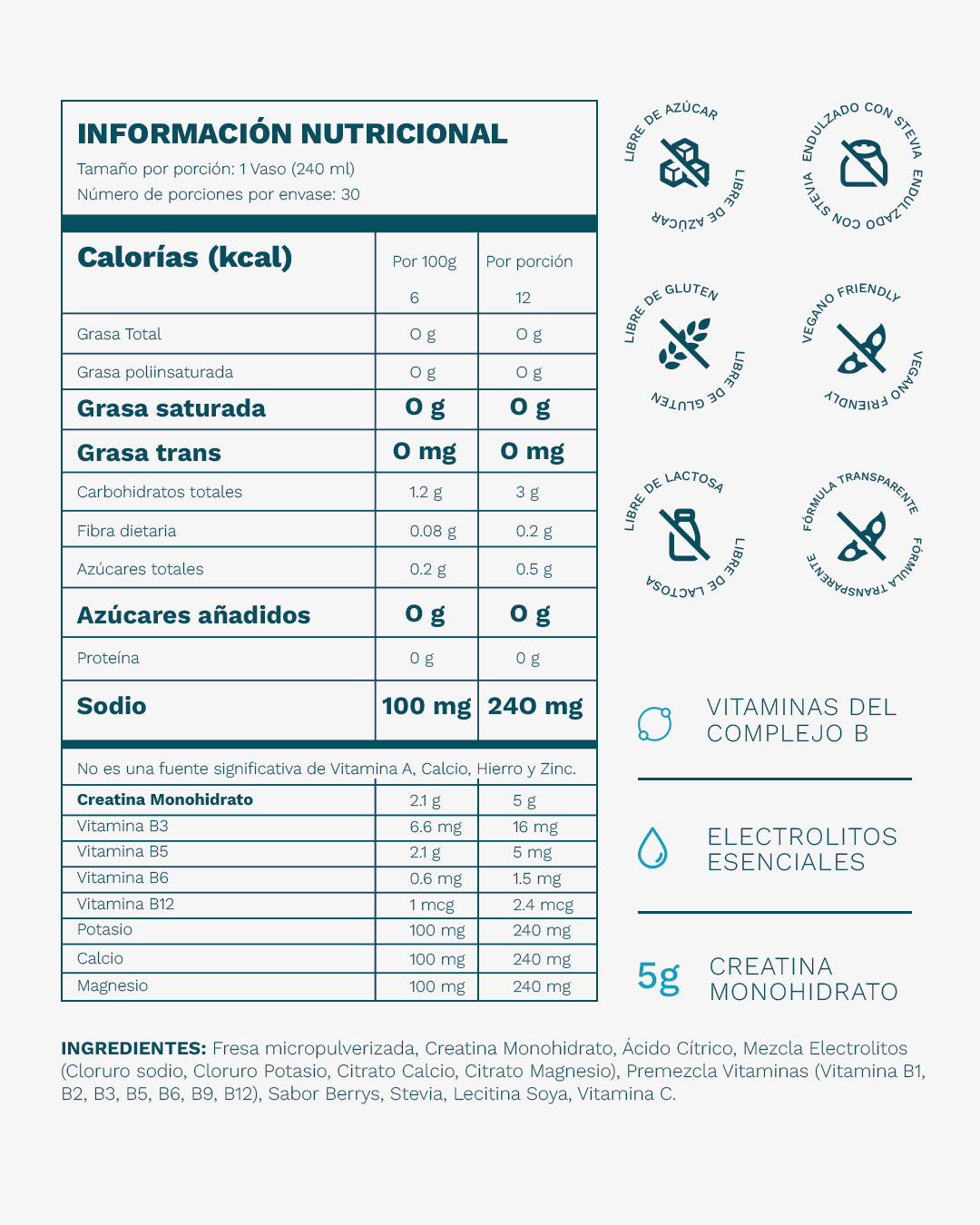 Ezenslab - Creatina Monohidrato
